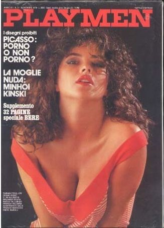 PLAYMEN magazine side cover November 1979