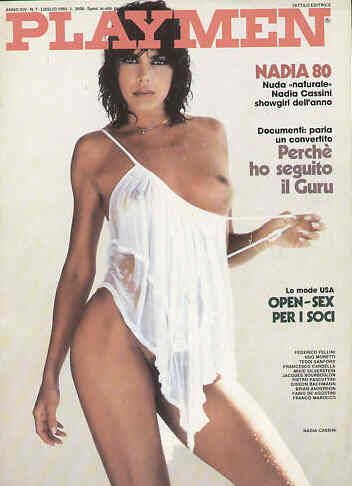 PLAYMEN magazine side cover July 1980