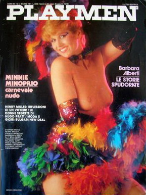 PLAYMEN magazine side cover March 1981