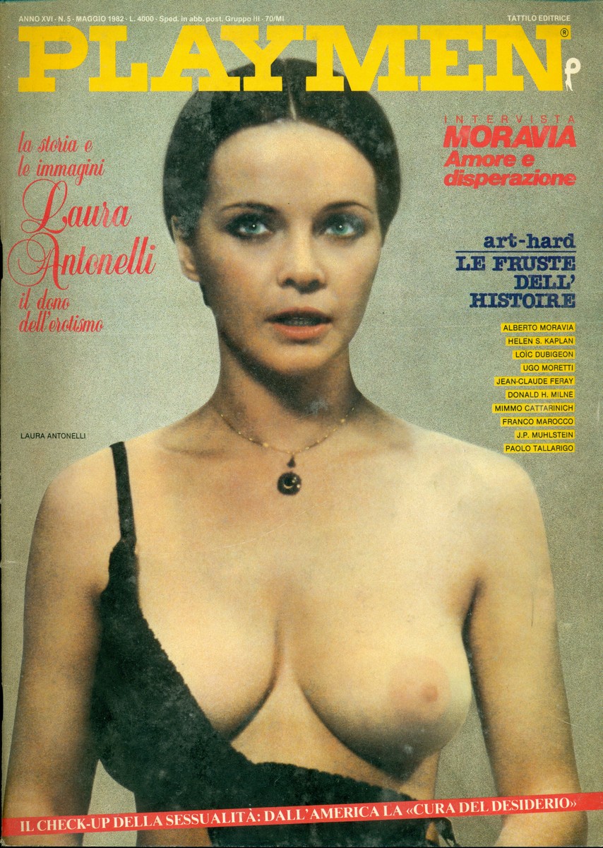 PLAYMEN magazine side cover May 1982