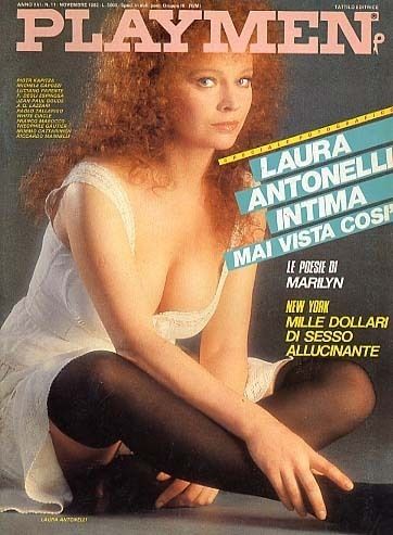 PLAYMEN magazine side cover November 1982