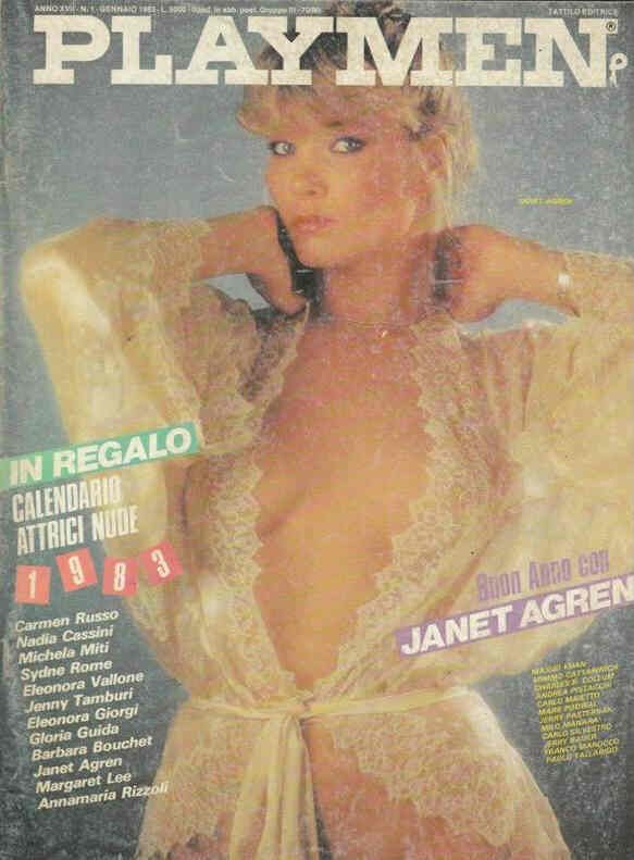 PLAYMEN magazine side cover January 1983
