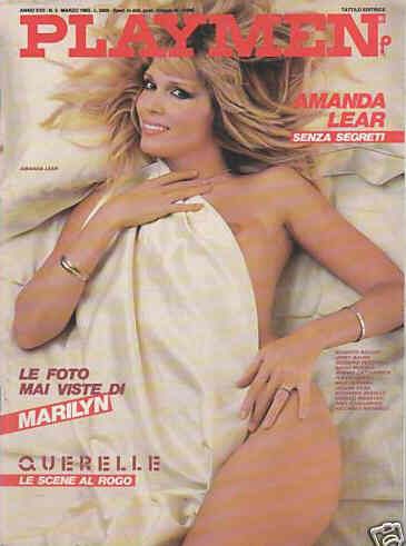 PLAYMEN magazine side cover March 1983