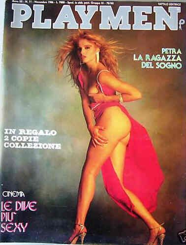PLAYMEN magazine side cover November 1986
