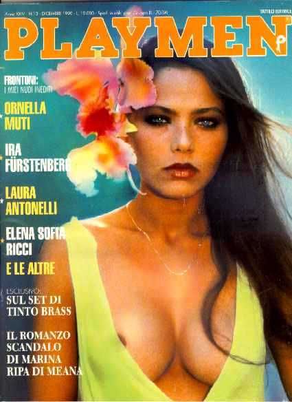 PLAYMEN magazine side cover December 1990
