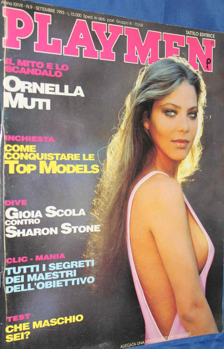 PLAYMEN magazine side cover September 1993