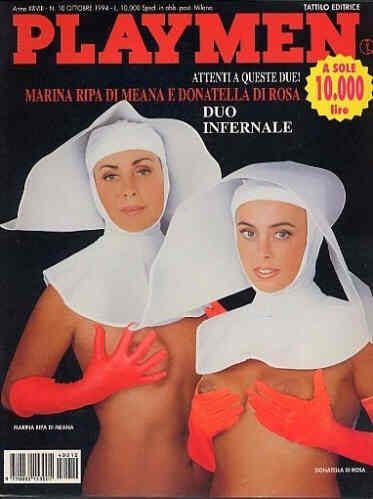 PLAYMEN magazine side cover October 1994