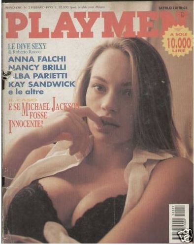 PLAYMEN magazine side cover February 1995
