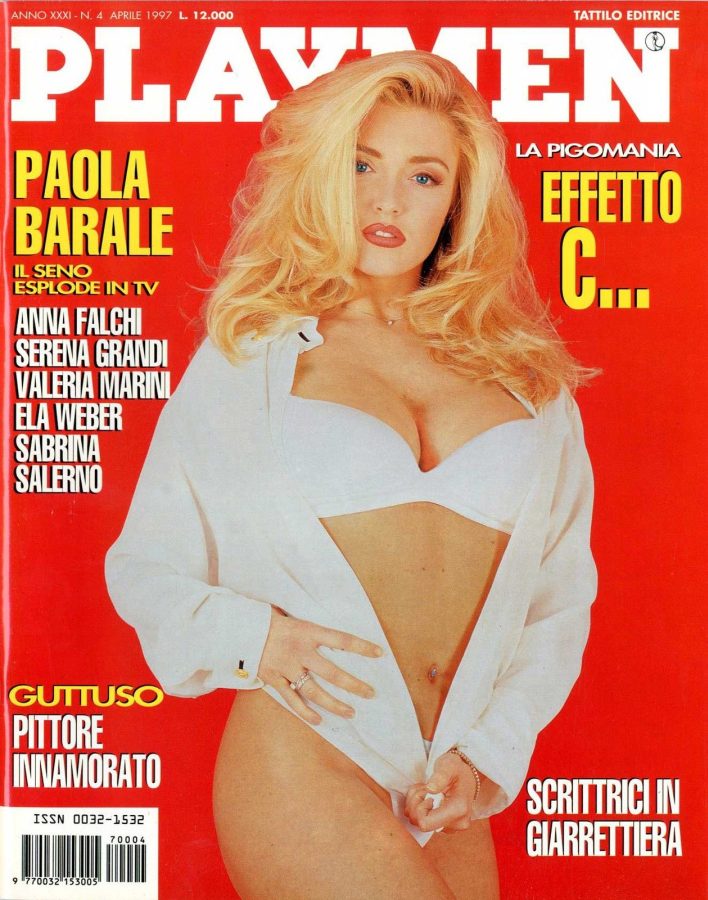 PLAYMEN magazine side cover April 1997