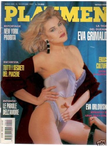 PLAYMEN magazine side cover October 1997