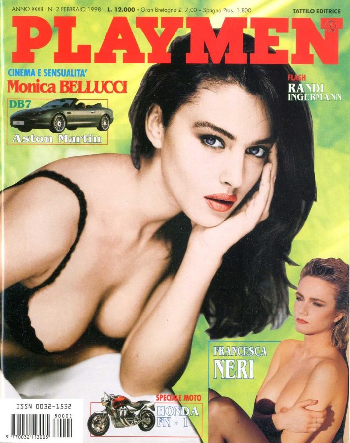 PLAYMEN magazine side cover February 1998