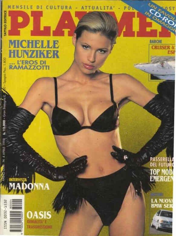PLAYMEN magazine side cover April 1998