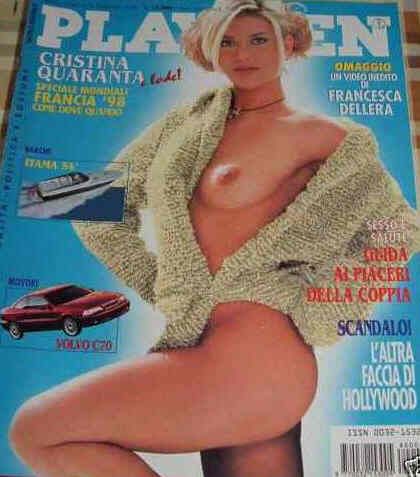 PLAYMEN magazine side cover June 1998