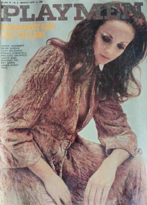 PLAYMEN magazine side cover  March 1970