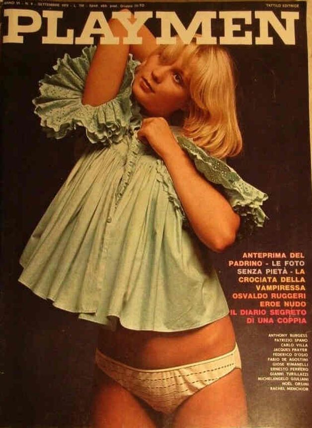PLAYMEN magazine side cover  September 1972