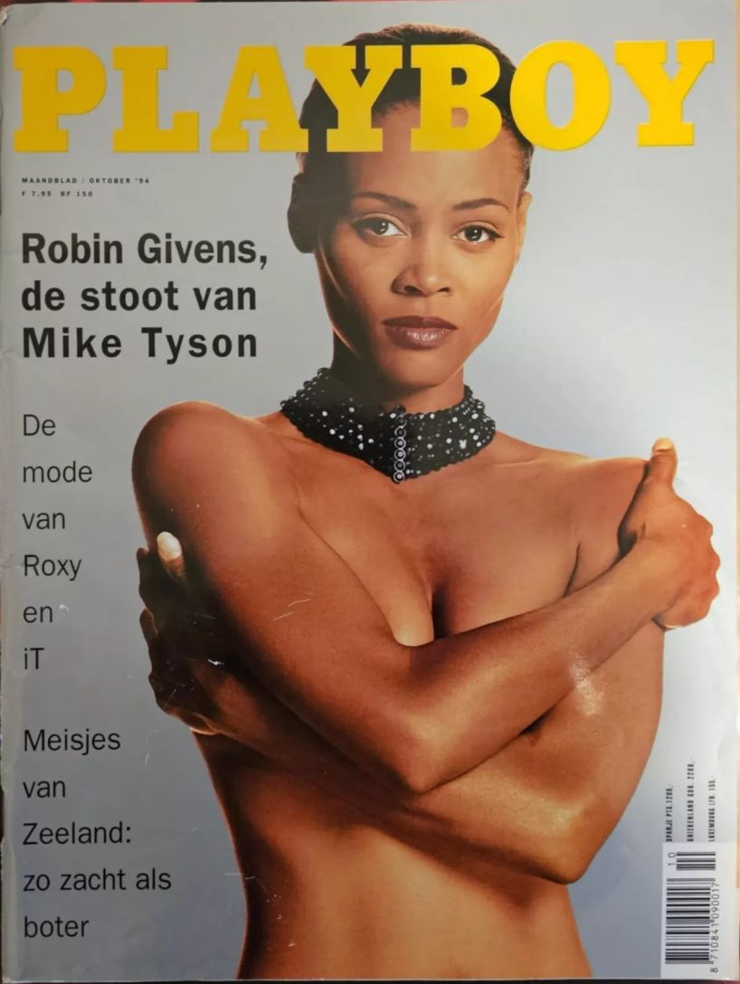 PLAYBOY NETHERLANDS magazine side cover  October 1994