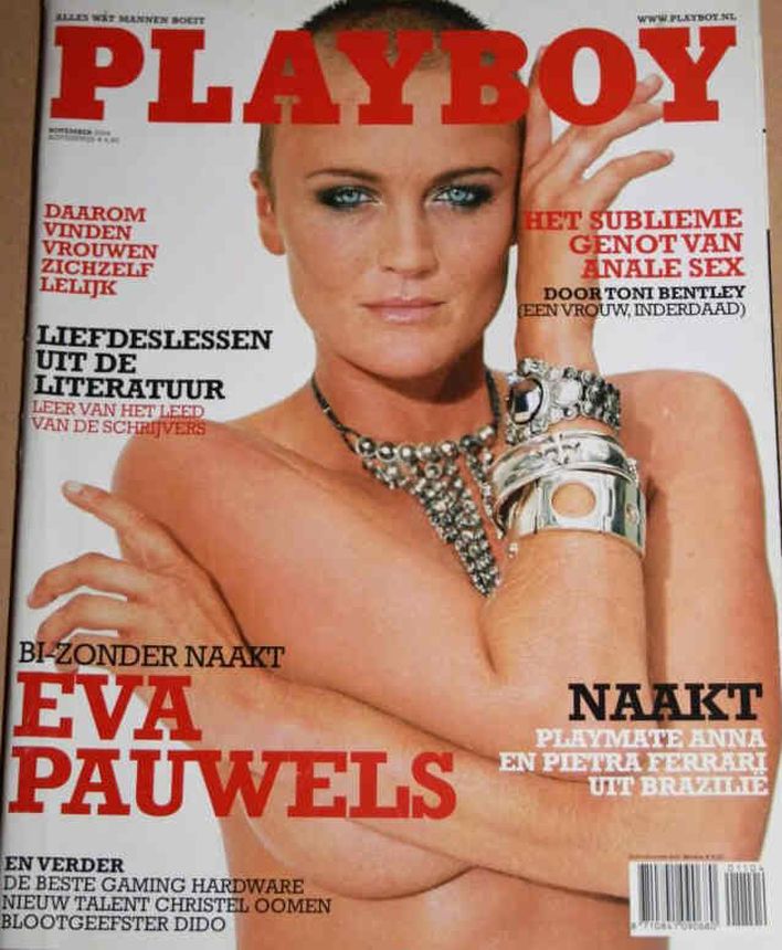 PLAYBOY NETHERLANDS magazine side cover  November 2004