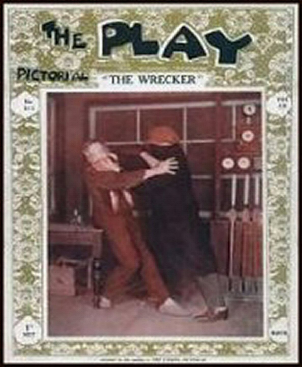 PLAY PICTORIAL magazine side cover Issue 311  February 1928