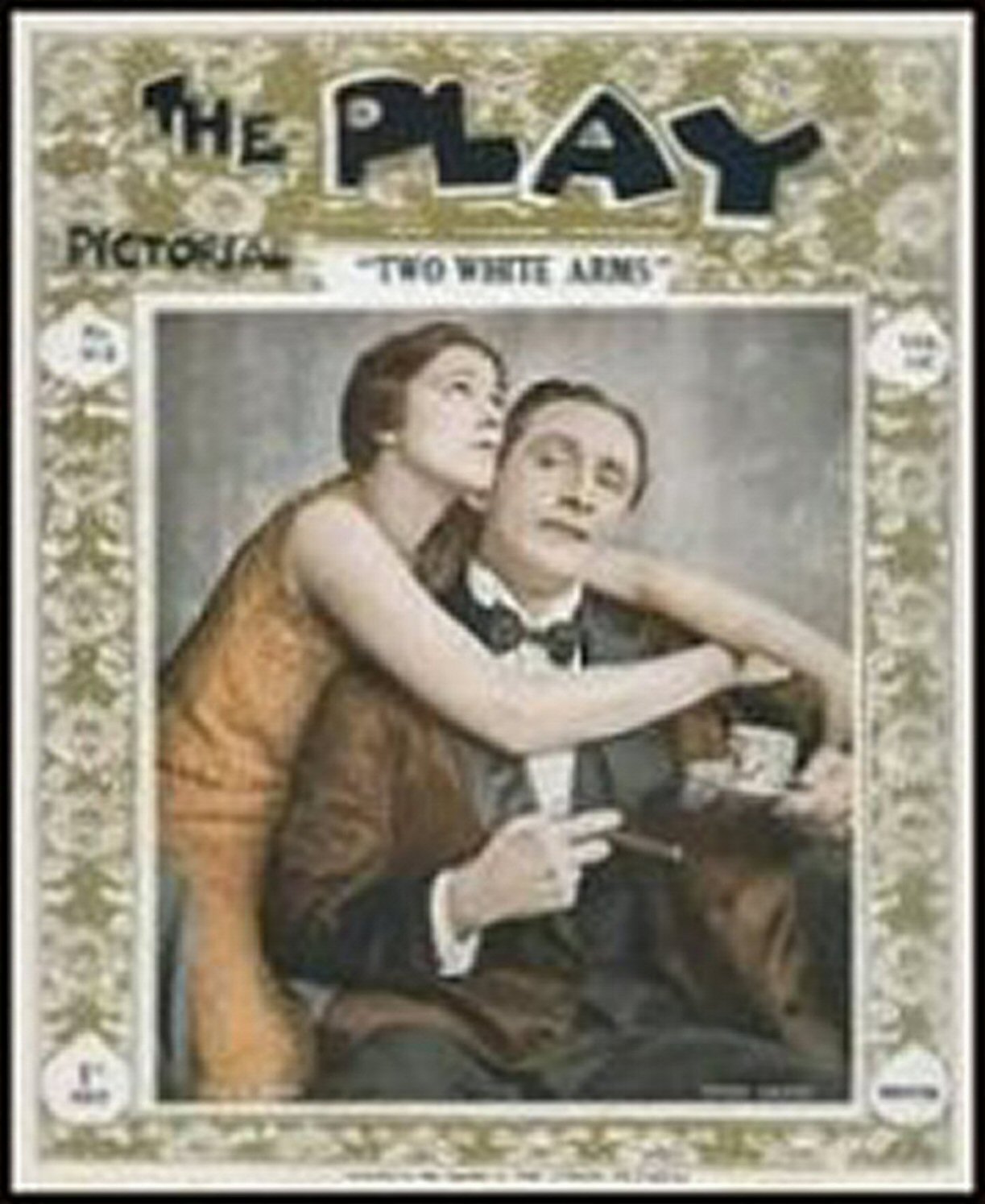 PLAY PICTORIAL magazine side cover Issue 312  March 1928