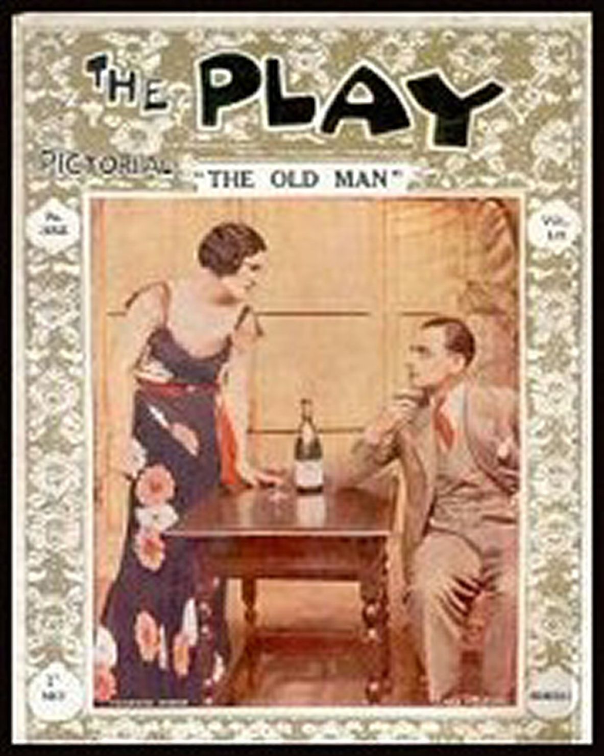 PLAY PICTORIAL magazine side cover Issue 352  July 1931
