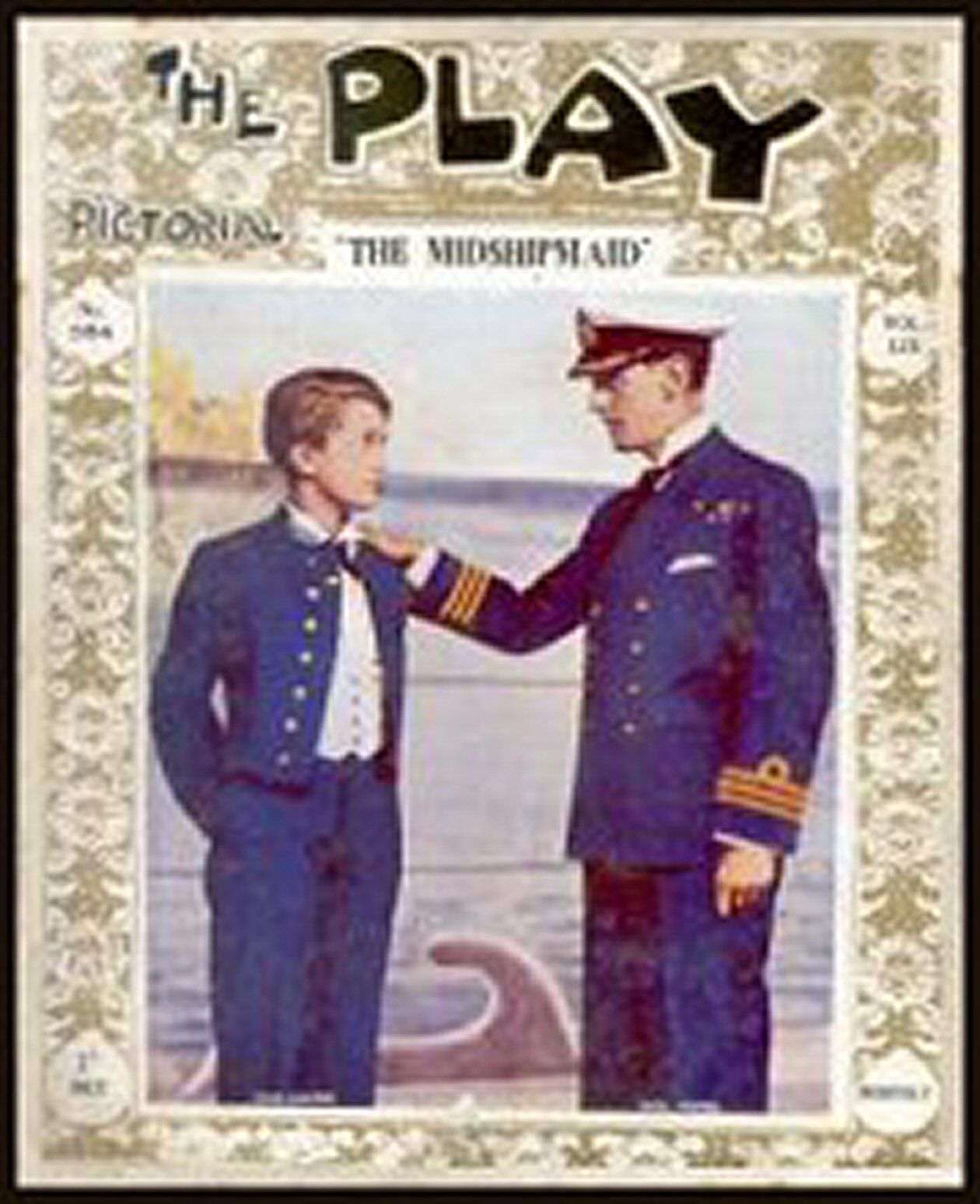 PLAY PICTORIAL magazine side cover Issue 354  September 1931
