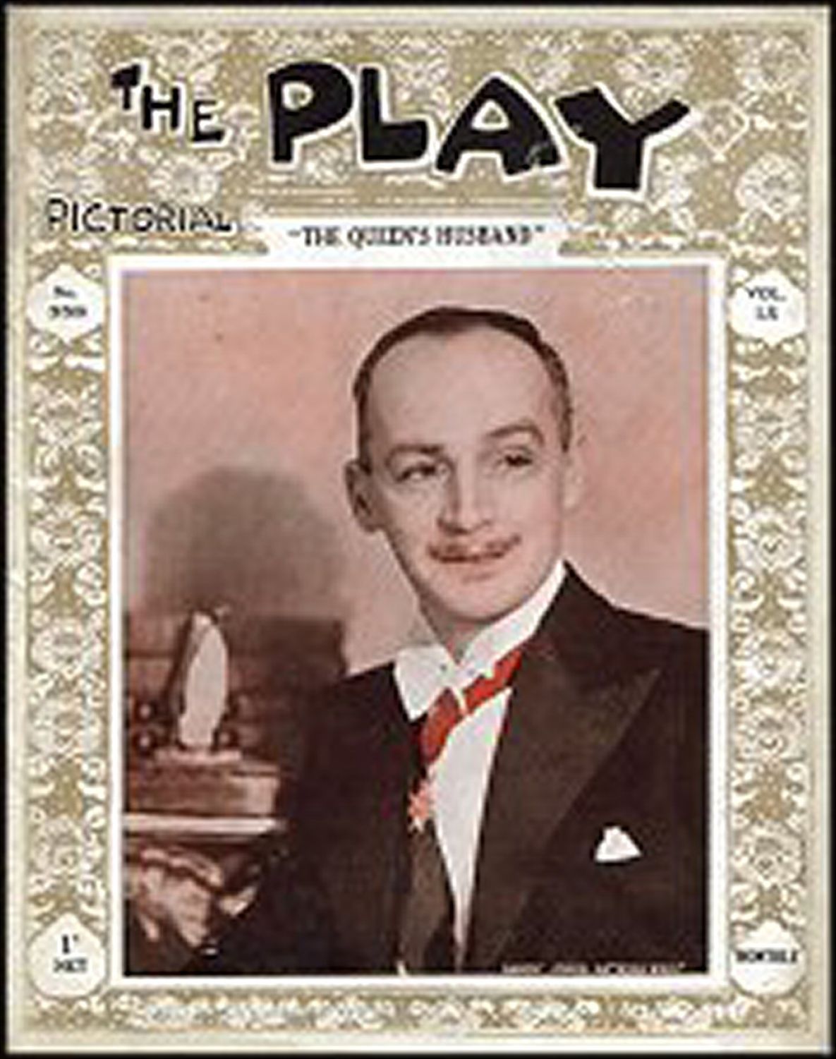 PLAY PICTORIAL magazine side cover Issue 358  January 1932