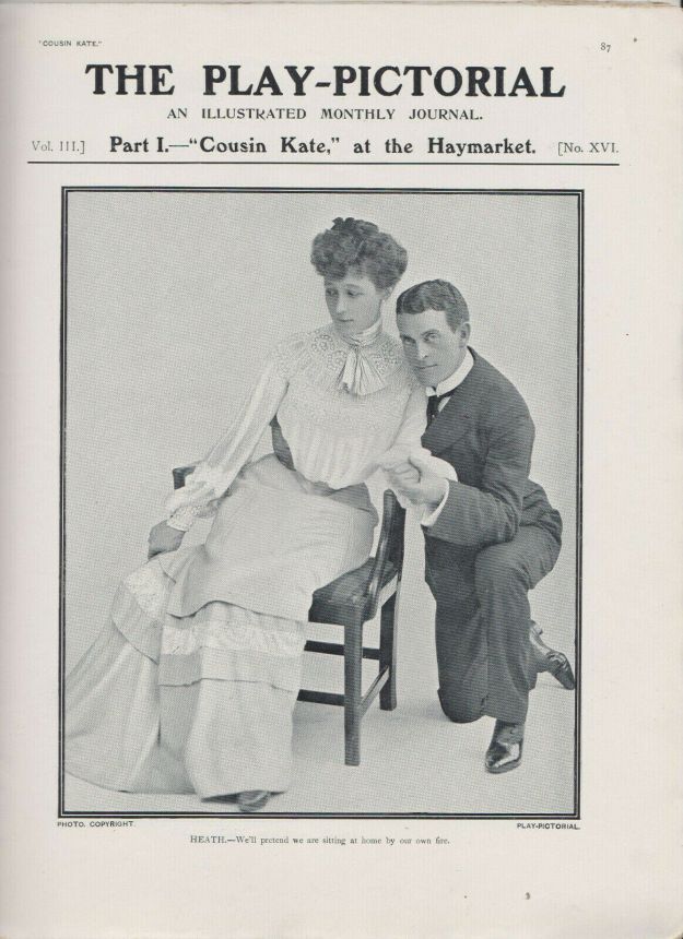 PLAY PICTORIAL magazine side cover Issue 16  Vol 3   1905