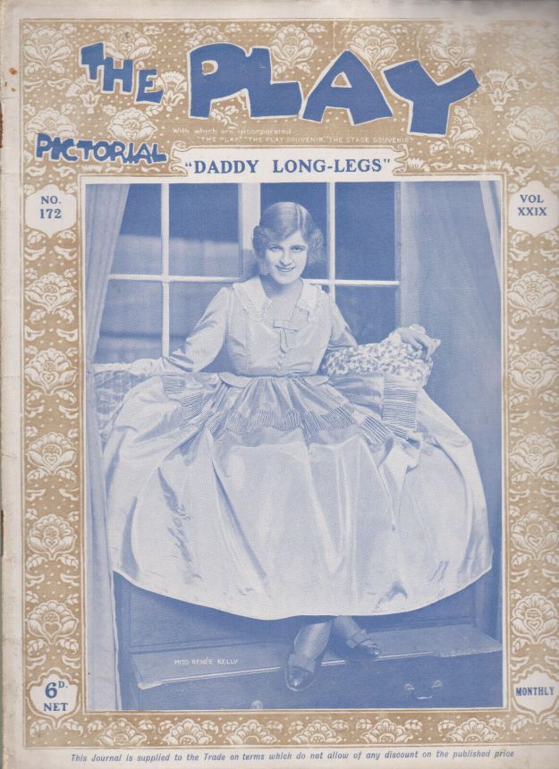 PLAY PICTORIAL magazine side cover Issue 172   1917