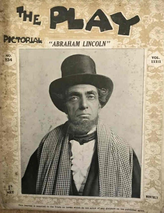 PLAY PICTORIAL magazine side cover Issue 234   1921