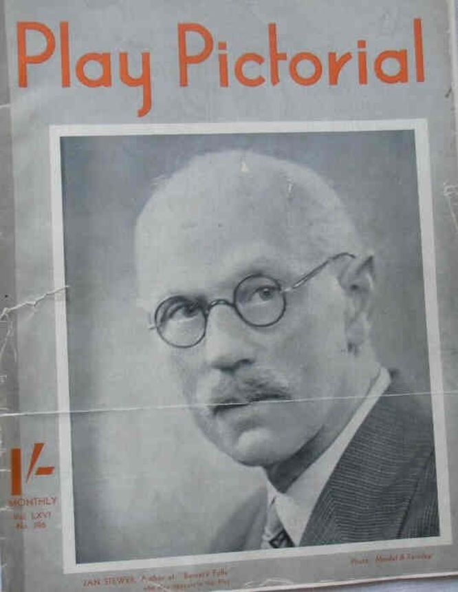PLAY PICTORIAL magazine side cover Issue 396  April 1935