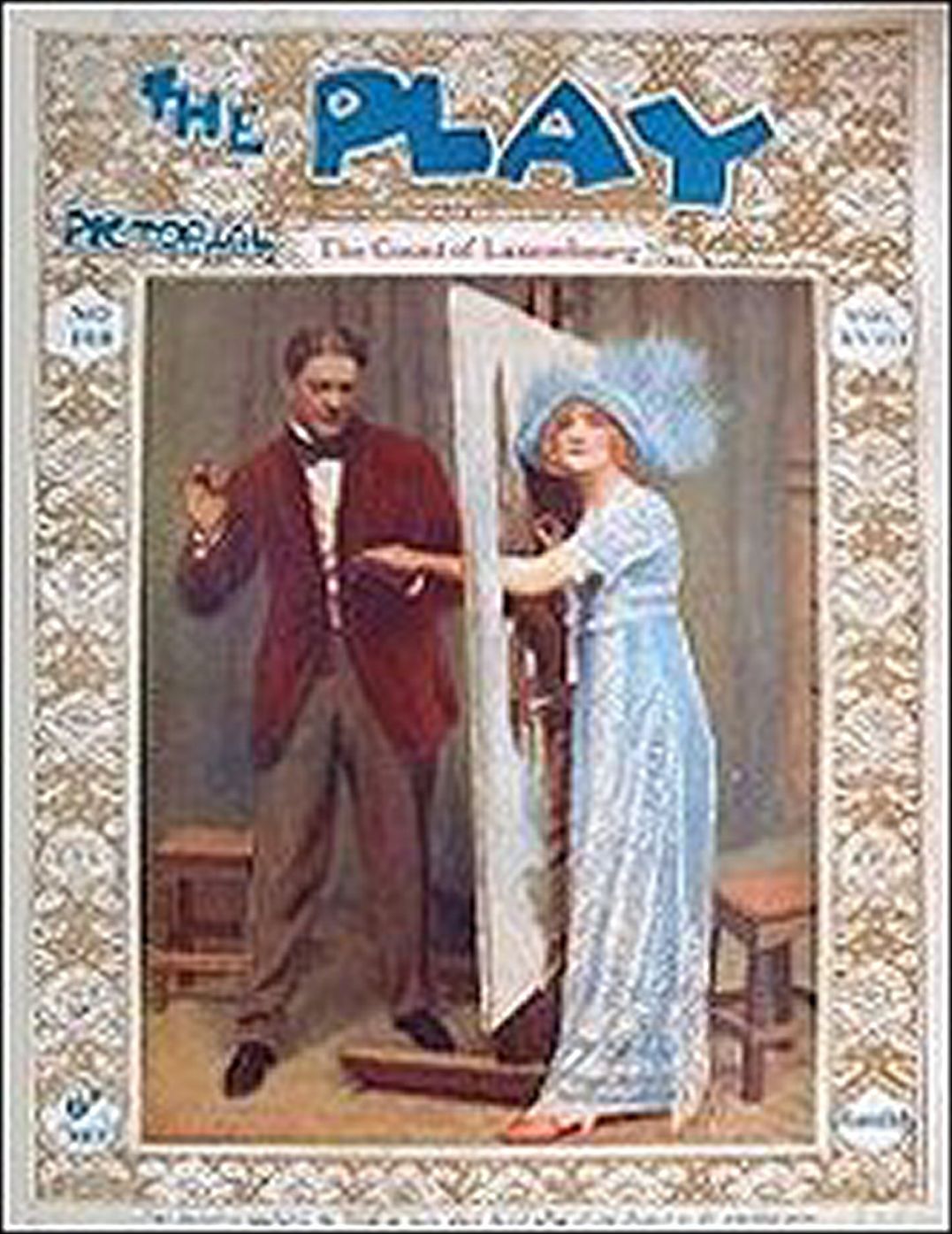 PLAY PICTORIAL magazine side cover Issue 108 20 May 1911