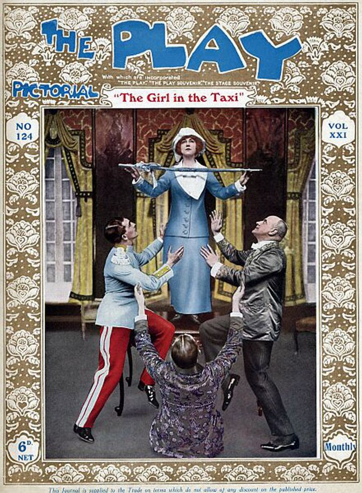 PLAY PICTORIAL magazine side cover Issue 124  Vol 21 No  124 5 September 1912