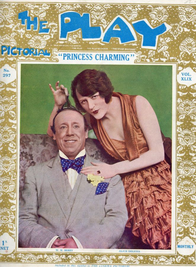 PLAY PICTORIAL magazine side cover Issue 297  December 1926