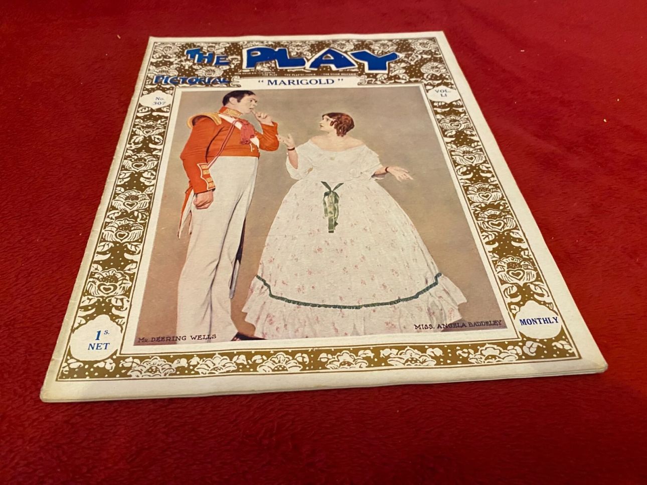 PLAY PICTORIAL magazine side cover Issue 307   1927