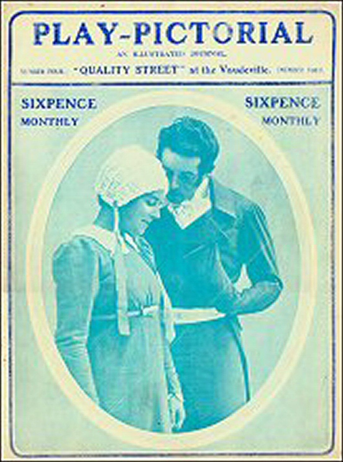 PLAY PICTORIAL magazine side cover Issue 4   1902