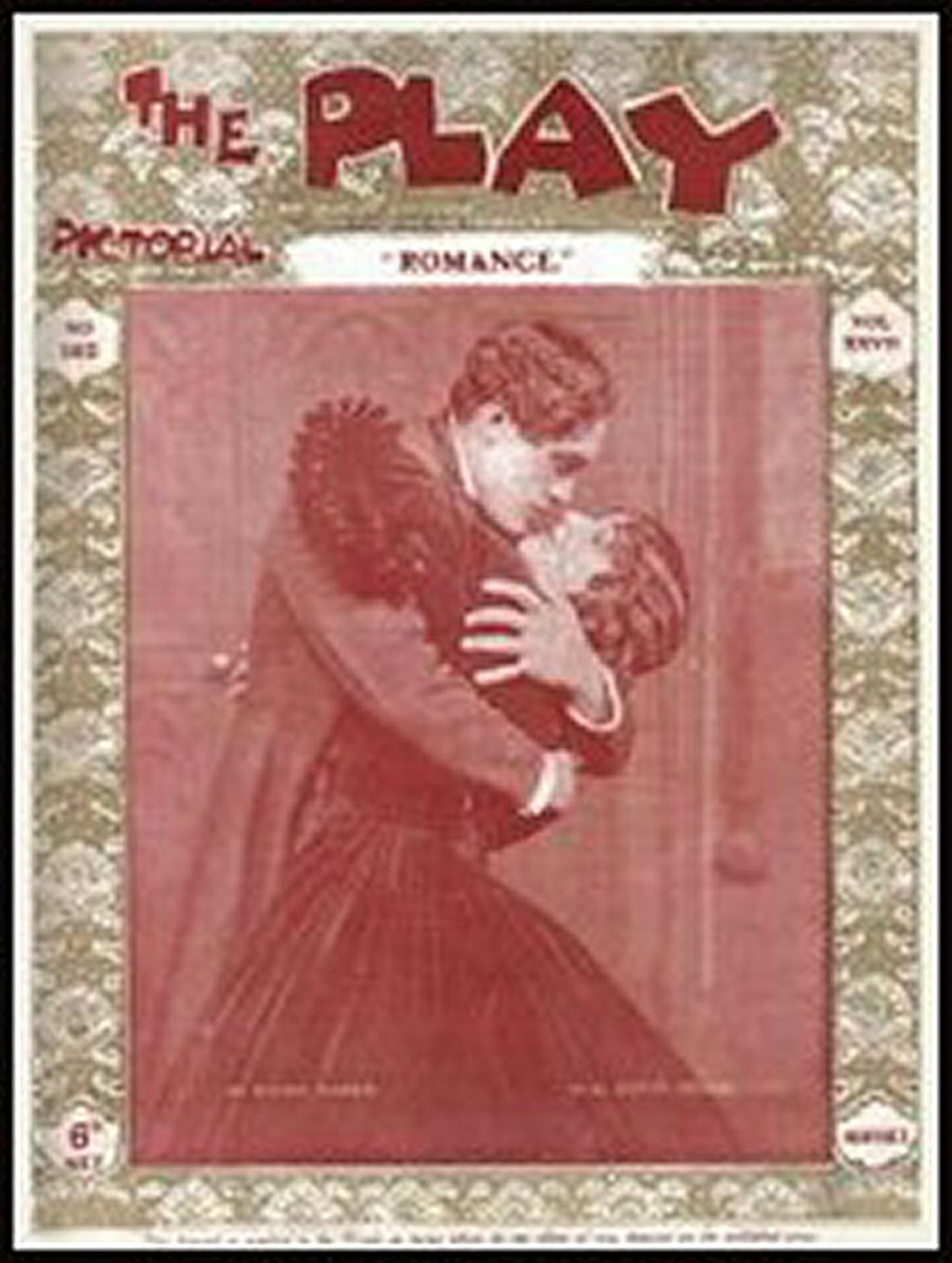 PLAY PICTORIAL magazine side cover Issue 162   1915
