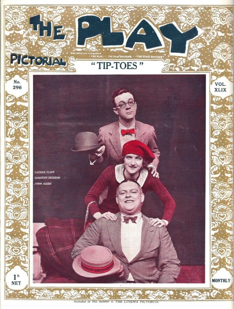 PLAY PICTORIAL magazine side cover Issue 296   1926