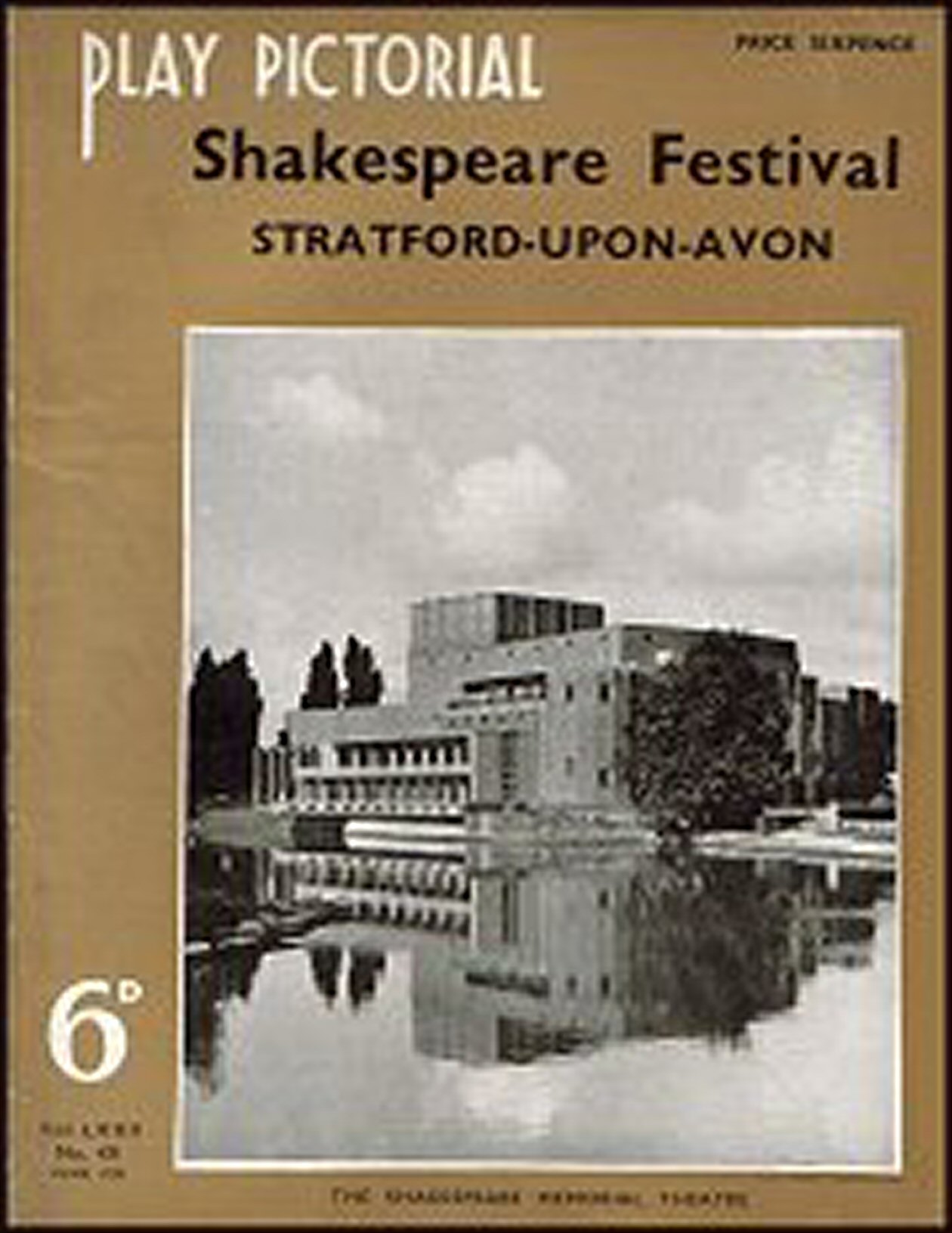 PLAY PICTORIAL magazine side cover Issue 431  June 1938