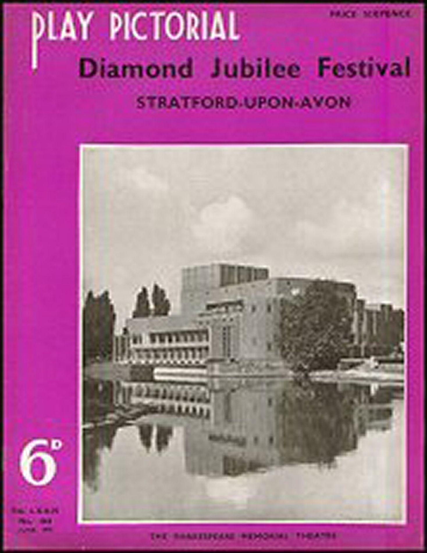 PLAY PICTORIAL magazine side cover Issue 443  June 1939