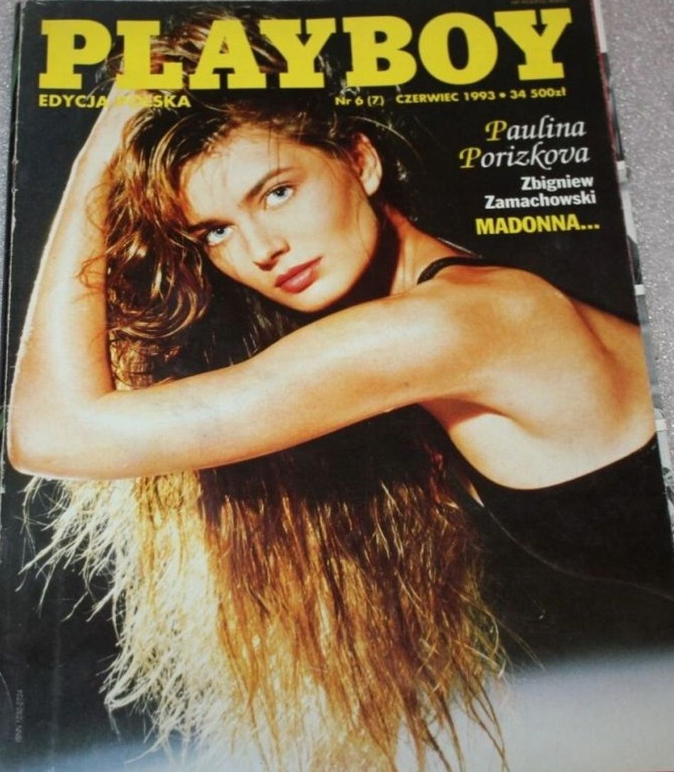 PLAYBOY POLAND magazine side cover  June 1993