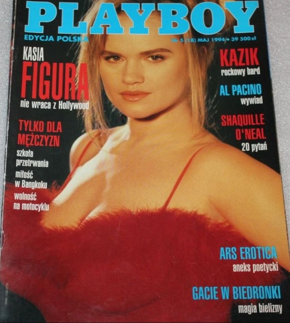 PLAYBOY POLAND magazine side cover  May 1994