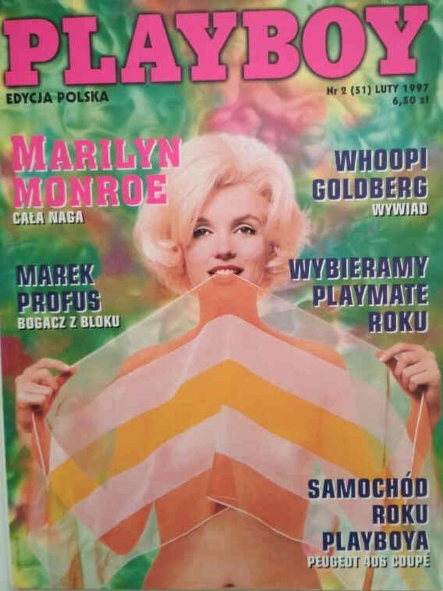 PLAYBOY POLAND magazine side cover  February 1997