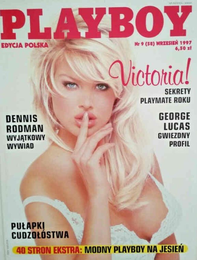 PLAYBOY POLAND magazine side cover  September 1997
