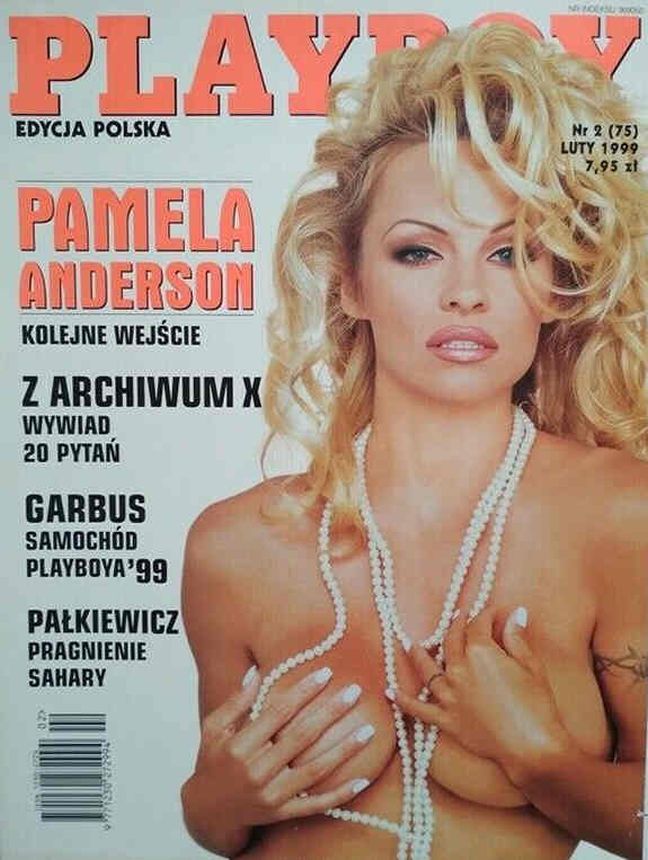 PLAYBOY POLAND magazine side cover  February 1999