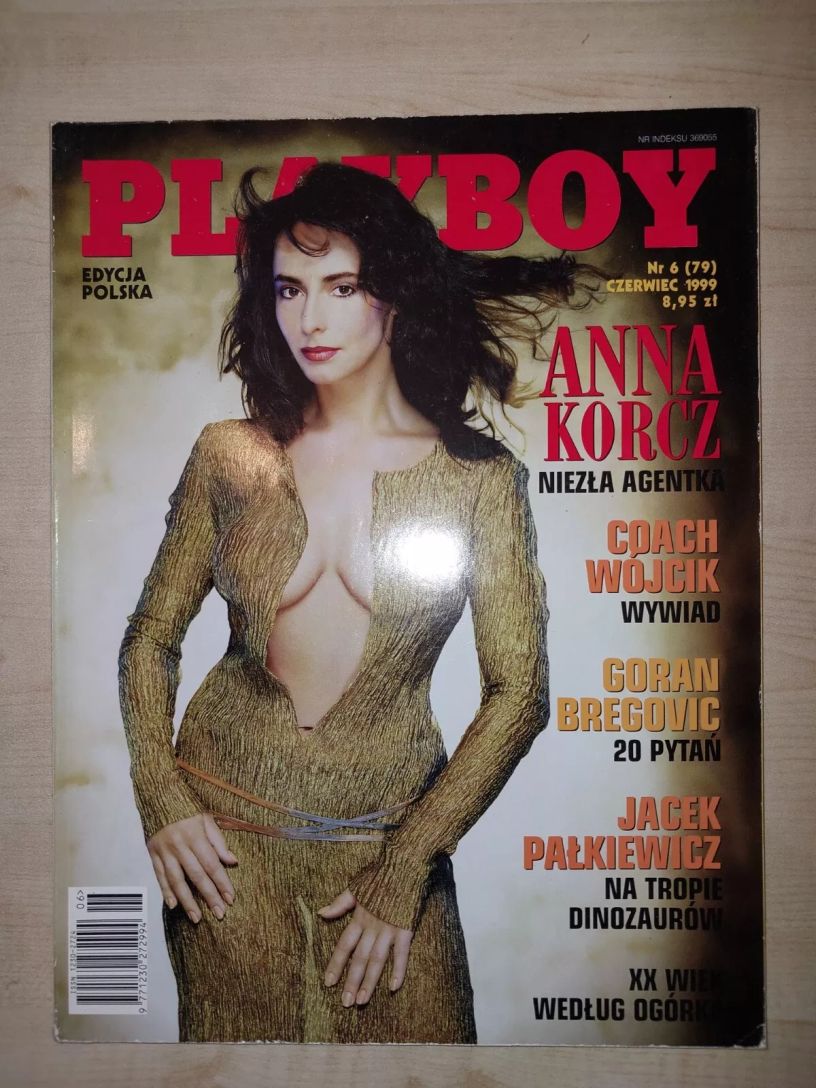 PLAYBOY POLAND magazine side cover  June 1999