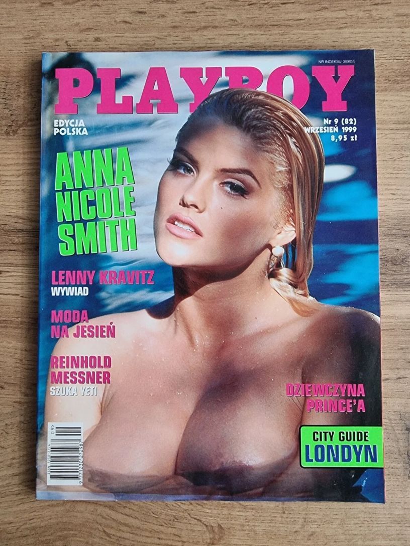 PLAYBOY POLAND magazine side cover  September 1999