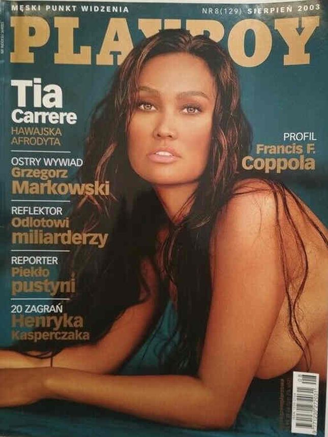 PLAYBOY POLAND magazine side cover  August 2003