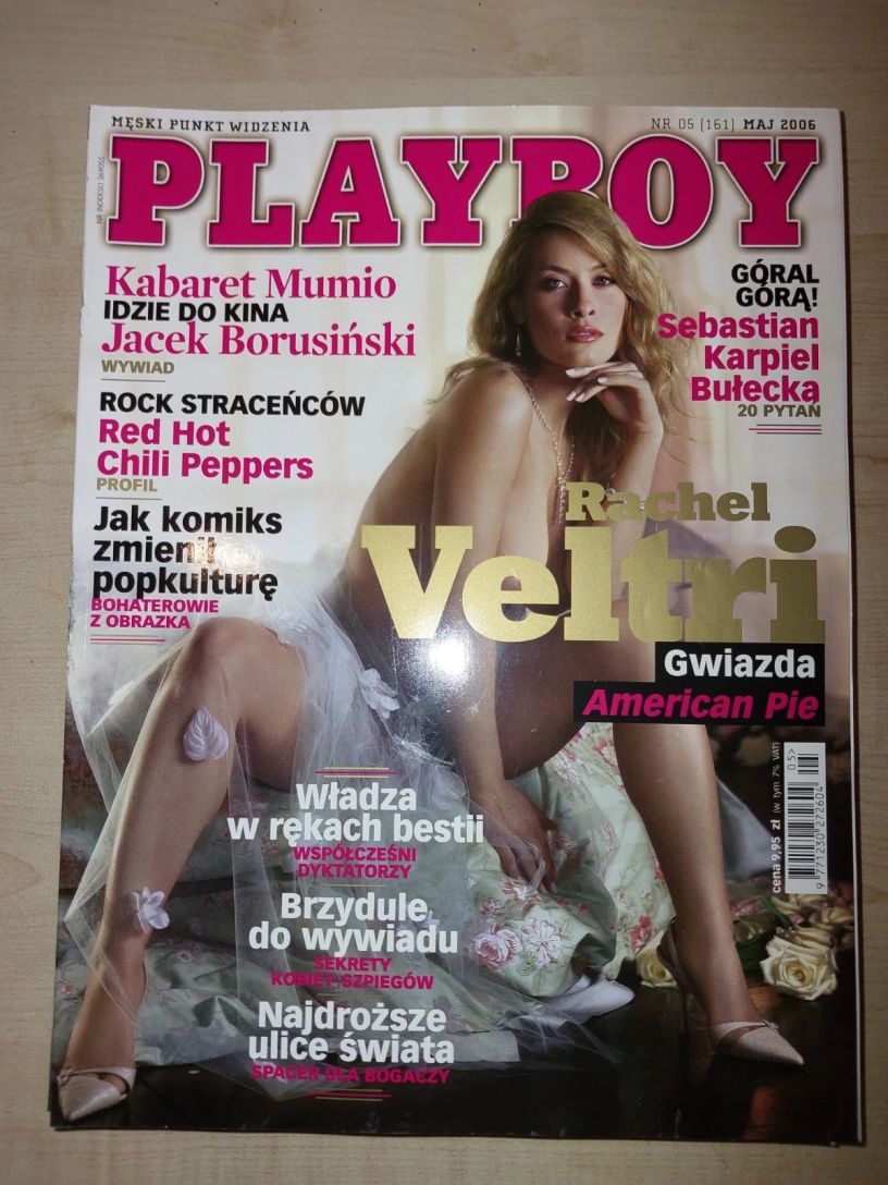 PLAYBOY POLAND magazine side cover  May 2006