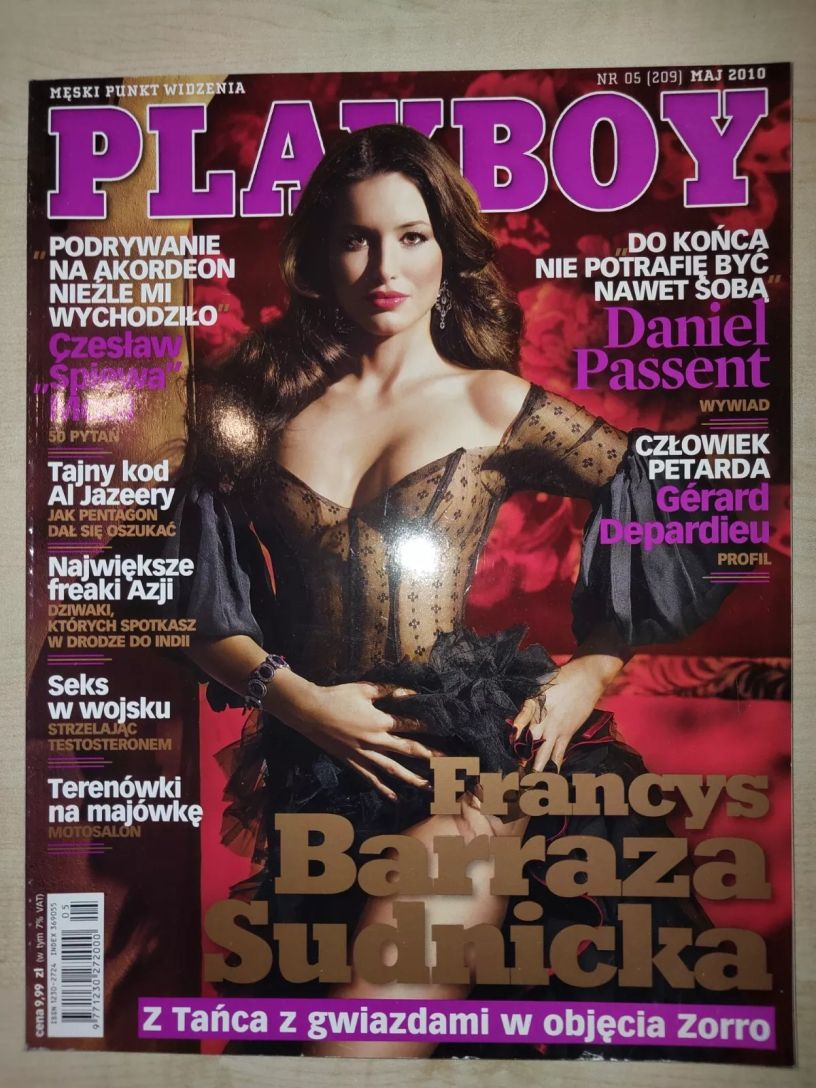 PLAYBOY POLAND magazine side cover  May 2010