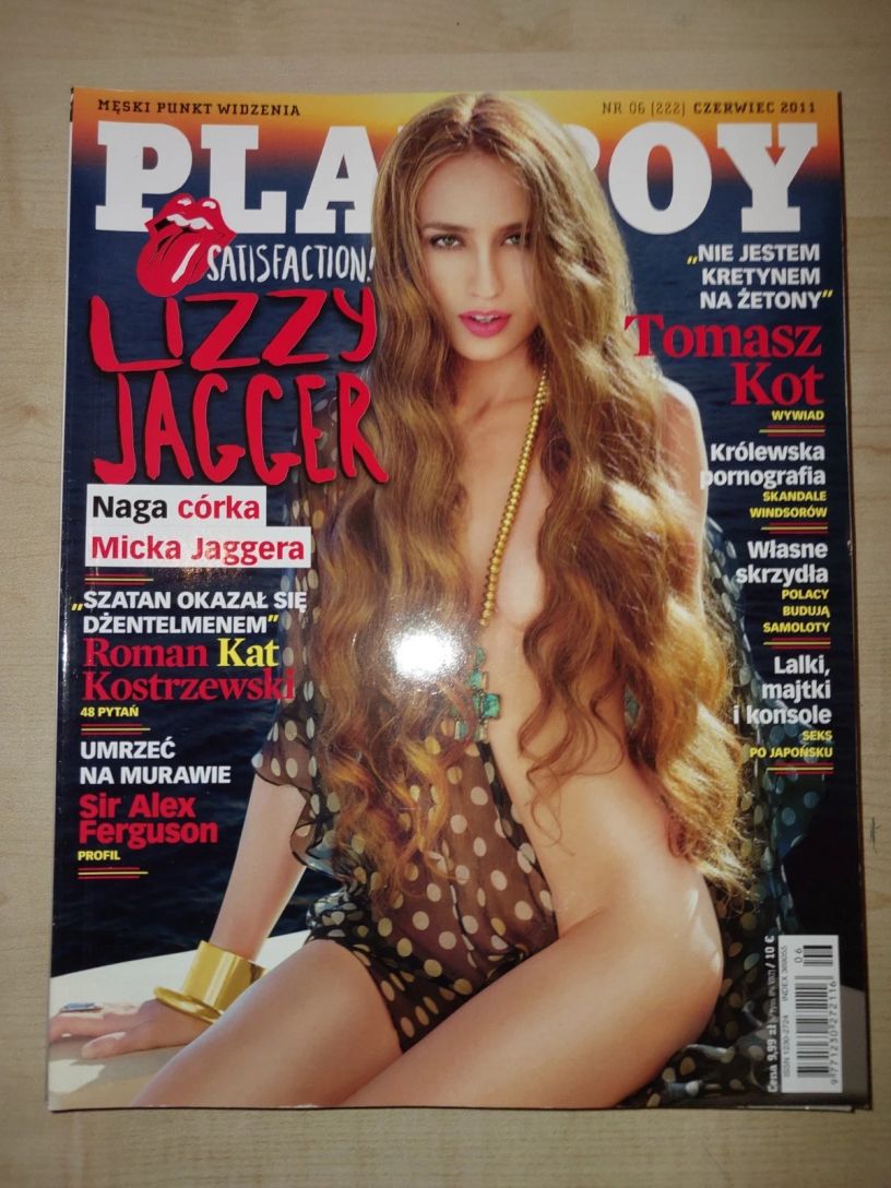 PLAYBOY POLAND magazine side cover  June 2011